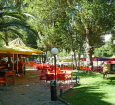 Banks of river beach